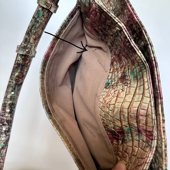 Brahmin Quinn Amethyst Melbourne Shoulder Bag - Picture 5 of 8